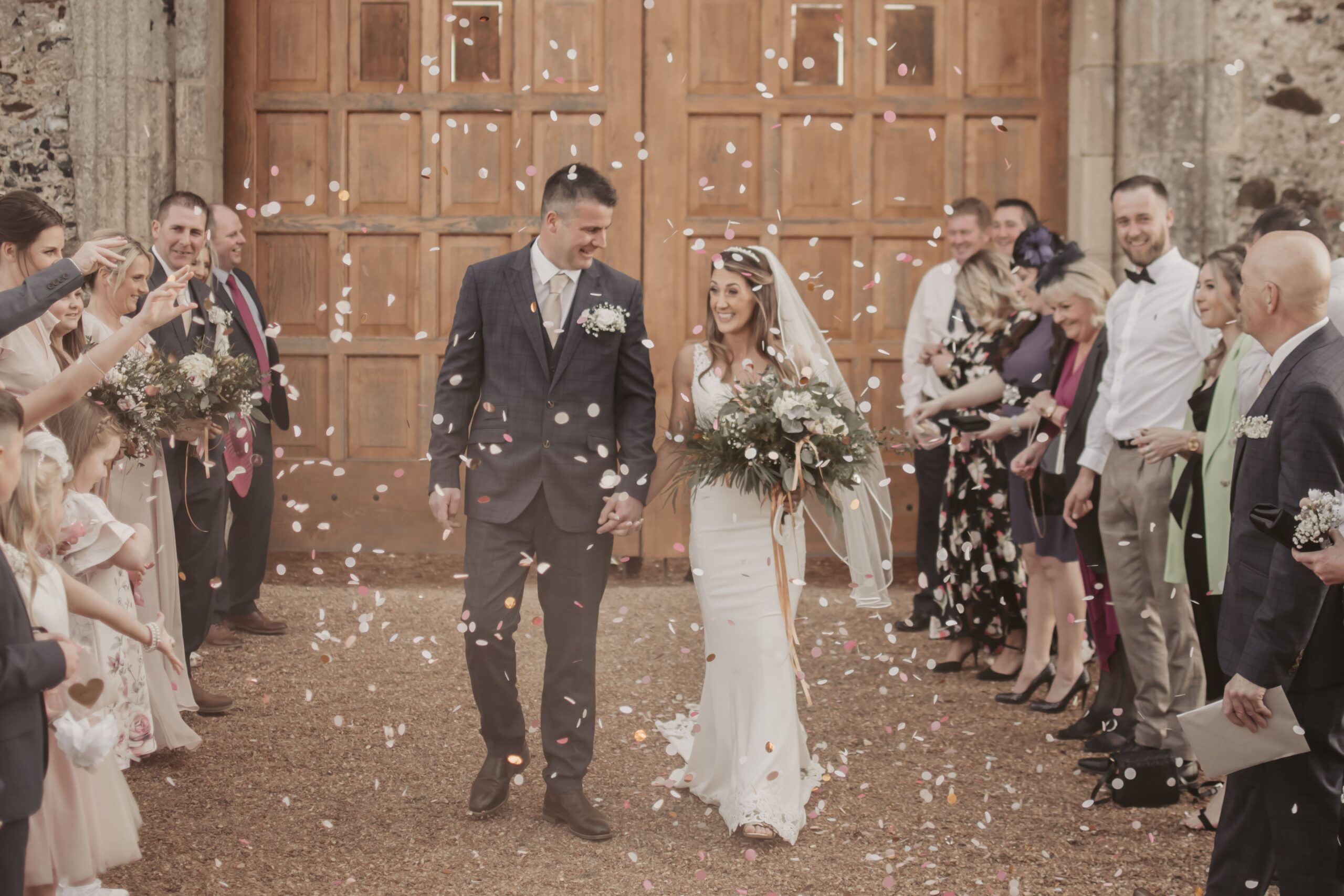 
			Post Marriage Photoshoot | Barn Wedding Reception | Pentney Abbey